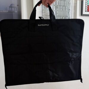 Suitsupply Black Travel Garment Bag